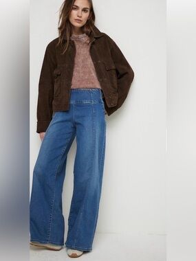 Free People Spotlight High-Rise Wide-Leg Jeans